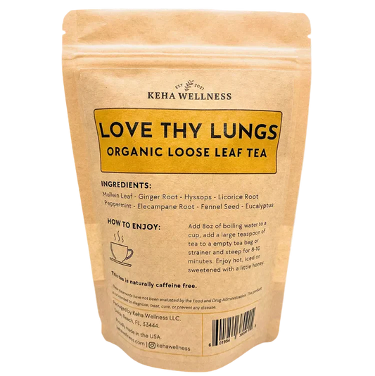 Breathe Loose Leaf — Mullein & Elecampane | Organic Respiratory Herbal Tea