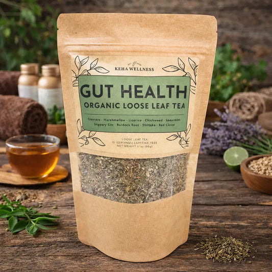 Soothing Gut Loose Leaf — Slippery Elm & Marshmallow | Organic Herbal Tea