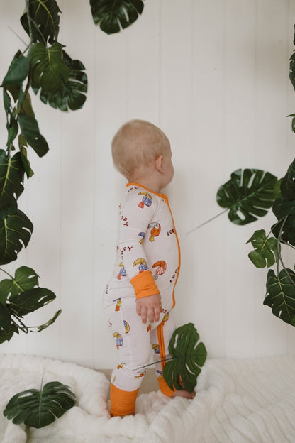 Loopy Zipper Romper