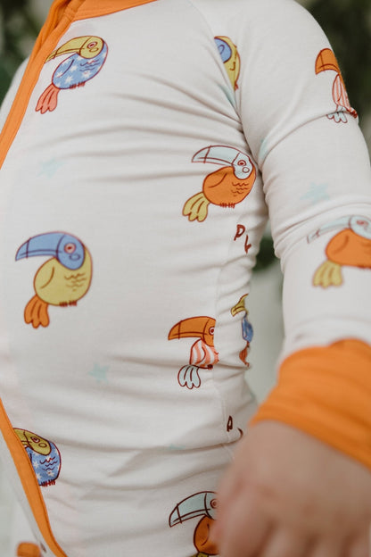 Loopy Zipper Romper